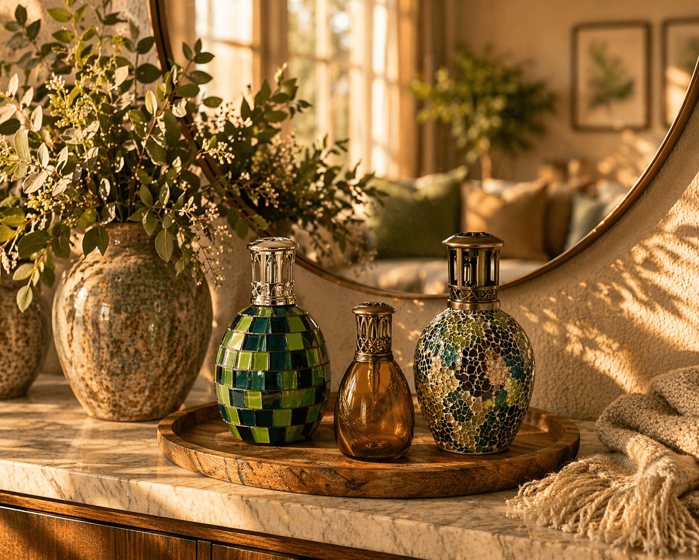 Sophia's Earthy Lamps