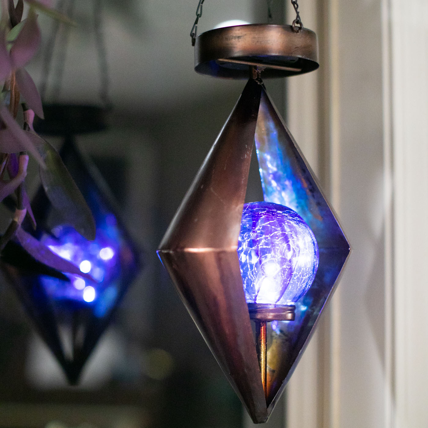 Solar Diamond Lantern